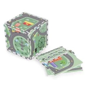 Ecotoys velika Eva pjenasta podloga za djecu City 90,5 x 90,5 cm - Slika 4