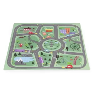 Ecotoys velika Eva pjenasta podloga za djecu City 90,5 x 90,5 cm - Slika 6