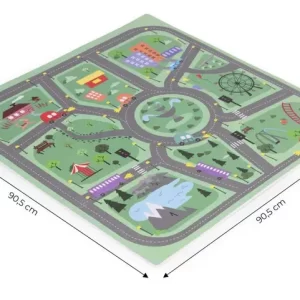 Ecotoys velika Eva pjenasta podloga za djecu City 90,5 x 90,5 cm - Slika 5