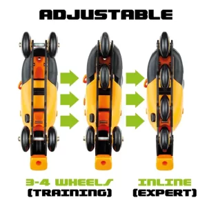 Molto dječje role 3inLine Orange - Slika 6