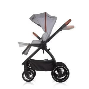 Chipolino dječja kolica 3u1 "Prestige" Cloud Grey - Slika 10