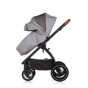 Chipolino dječja kolica 3u1 "Prestige" Cloud Grey - Slika 11