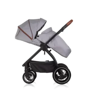 Chipolino dječja kolica 3u1 "Prestige" Cloud Grey - Slika 12