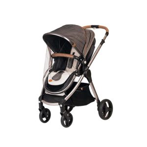 BabyOno Univerzalna mrežica protiv komaraca za kolica - crna