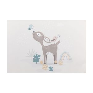 Fillikid Podloga za prematanje tvrda 47x80x10 cm, Deer - Slika 2