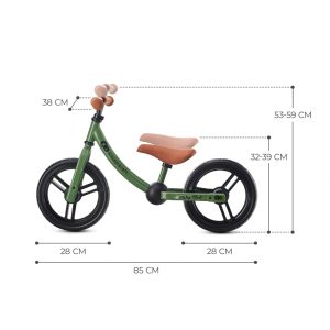 KINDERKRAFT BALANS BICIKL 2WAY NEXT - LIGHT GREEN - Slika 5