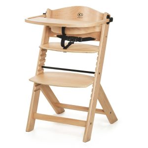 Kinderkraft hranilica Enock wooden + njihaljka Calmee siva - Slika 5