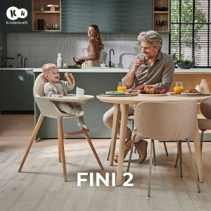 Kinderkraft Hranilica Fini 2 2u1, Grey - Slika 5
