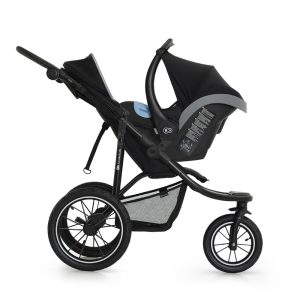 Kinderkraft sportska kolica s tri kotača HELSI 2, Black - Slika 6