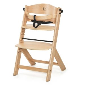 Kinderkraft hranilica Enock wooden + njihaljka Calmee siva - Slika 7
