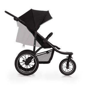 Kinderkraft sportska kolica s tri kotača HELSI 2, Black - Slika 7
