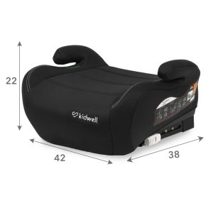 KIDWELL AUTOSJEDALICA OVAN I-SIZE 125-150 CM - BLACK - Slika 3