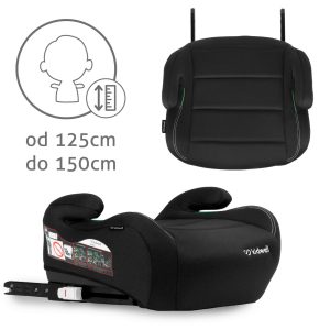 KIDWELL AUTOSJEDALICA OVAN I-SIZE 125-150 CM - BLACK - Slika 2
