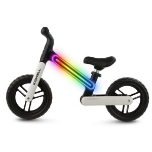 KIDWELL SUNO LED BALANS BICIKL - CRNO BIJELI - Slika 2