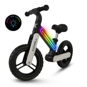 KIDWELL SUNO LED BALANS BICIKL - CRNO BIJELI - Slika 3