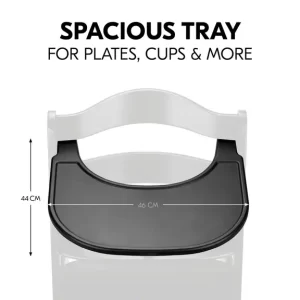 Hauck pladanj Alpha Click Tray White Black - Slika 6
