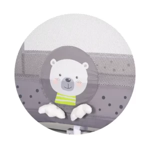CHIPOLINO PUTNI KREVETIĆ CAPRI - BEAR GREY - Slika 4