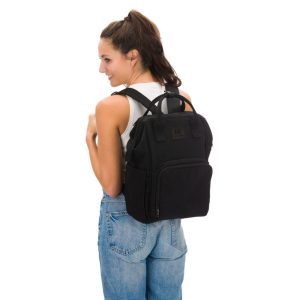 Fillikid torba/ruksak za pelene Barcelona, black - Slika 2