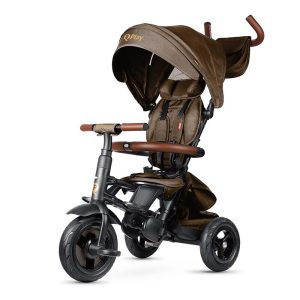 QPLAY RITO DELUXE SKLOPIVI TRICIKL - BROWN - Slika 2