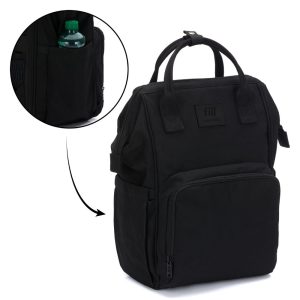 Fillikid torba/ruksak za pelene Barcelona, black - Slika 3