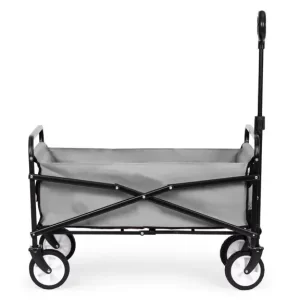 Sklopiva transportna kolica 48x90 Siva - nosivost 100 kg - Slika 5