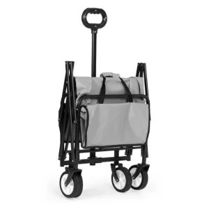 Sklopiva transportna kolica 48x90 Siva - nosivost 100 kg - Slika 7