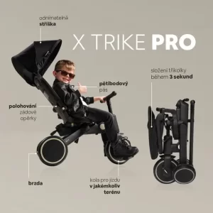 Zopa tricikl X-Trike Pro Kodi Bronze - Slika 12