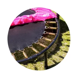 Trampolin Fit 94 cm - Pink - Slika 2