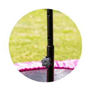 Trampolin Fit 94 cm - Pink - Slika 4