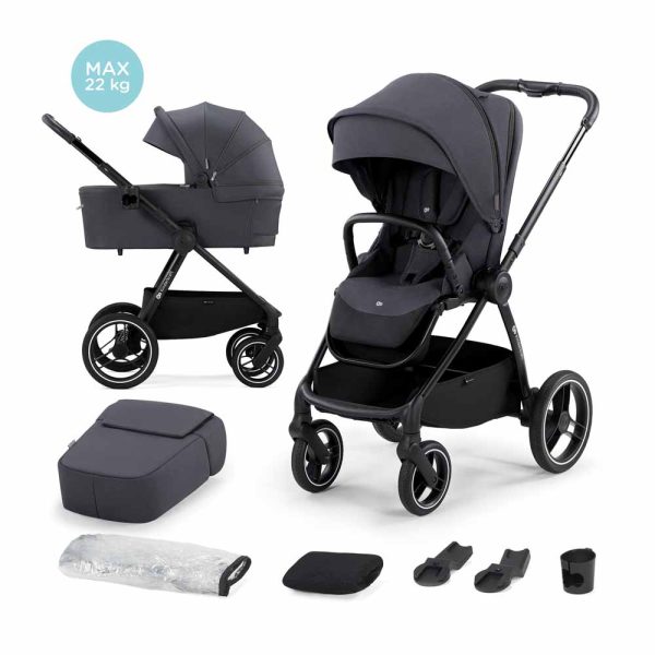 DJEČJA KOLICA KINDERKRAFT NEA 2U1 - DEEP GREY