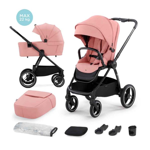 DJEČJA KOLICA KINDERKRAFT NEA 2U1 - ASH PINK