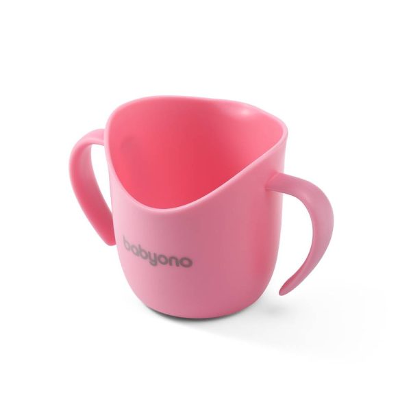 BABYONO ERGONOMSKA ČAŠA FLOW - ROZA