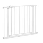 BABYONO ZAŠTITNA OGRADA 72-85 CM + DODACI 2X7 CM - BIJELA