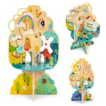 ECOTOYS DRVENA EDUKATIVNA IGRAČKA STABLO 12M+