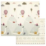 Fillikid dvostrana podloga za igru Balloon, 180x200 cm