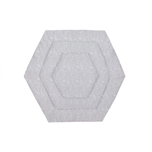 FILLIKID PODLOGA JERSEY ZA VRTIĆ PRAG/ATENA HEXAGON - SAFARI GREY