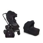 JANE CROSSLIGHT 3 SILVER SHADOW DJEČJA KOLICA 2U1 - COLD BLACK