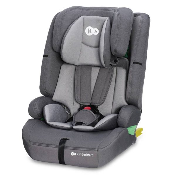 KINDERKRAFT AUTOSJEDALICA SAFETY FIX 2 9 - 36 KG ( 76 - 150 CM ) - GREY