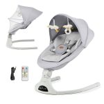 Kinderkraft Električna njihaljka TULSY, Grey