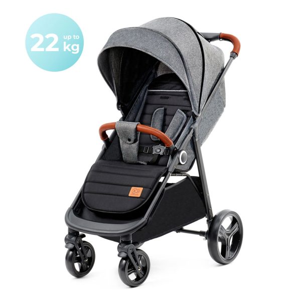 KINDERKRAFT SPORTSKA KOLICA GRANDE PLUS - SIVA