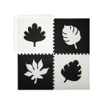 MOMI FELI PUZZLE OD PJENE 120X120 CM - CRNE