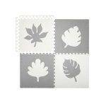 MOMI FELI PUZZLE OD PJENE 120X120 CM - SIVE