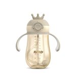 NENO MIO 2 Crown bočica sa slamkom 280 ml, Brown - Slika 10