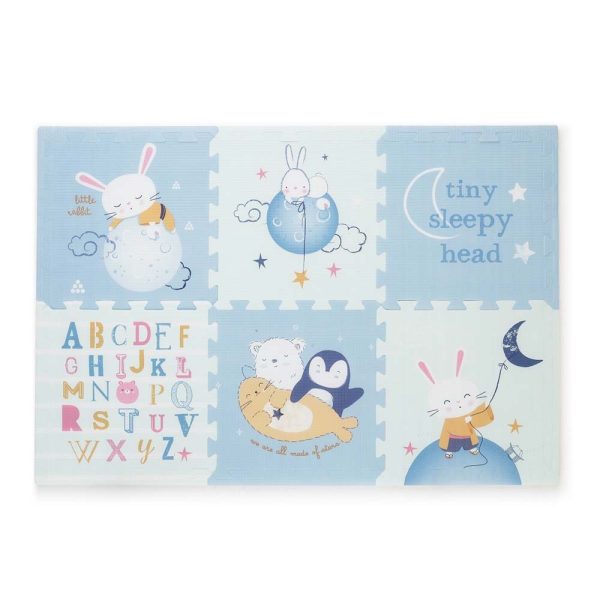 PETITE&MARS FLATIE PUZZLE OD PJENE - 6 KOMADA