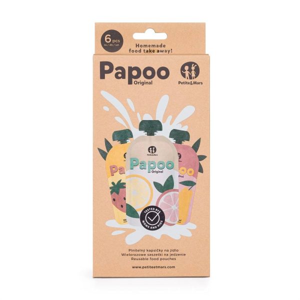 PETITE&MARS PAPOO ORIGINAL VREĆICE ZA KAŠICE 6 KOM