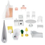 ECOTOYS KUĆICA ZA LUTKE RESIDENCE XXL - Slika 5