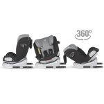 COCCOLLE LYRA I-SIZE AUTOSJEDALICA 40-150 CM - GREYSTONE - Slika 16