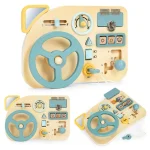ECOTOYS DRVENA UPRAVLJAČKA PLOČA VOLAN - Slika 5
