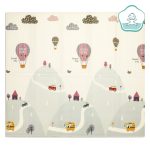 Fillikid dvostrana podloga za igru Balloon, 180x200 cm - Slika 2