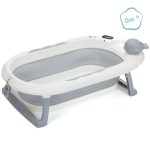 Fillikid sklopiva kadica Beluga s termometrom, white-grey - Slika 2